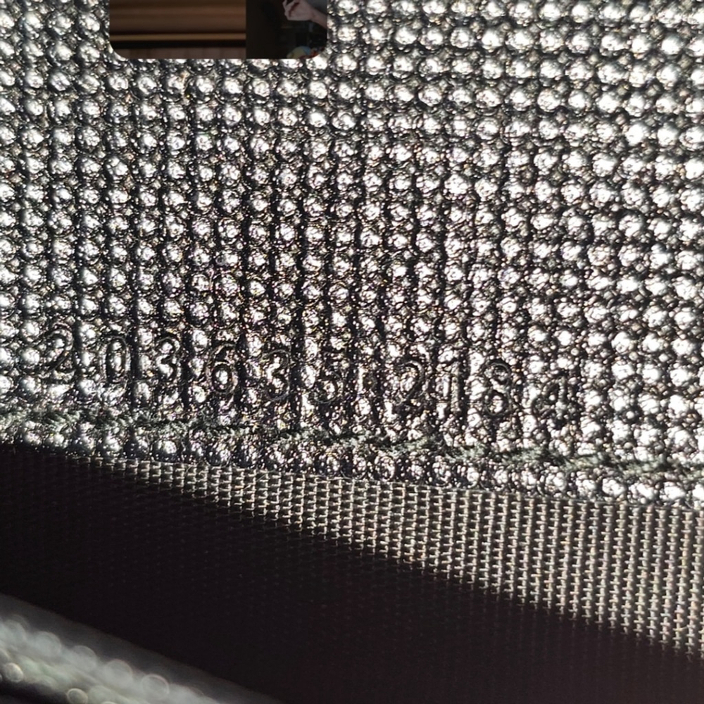 Gucci Black Leather Continental Wallet W/Crossbody Chain, Twilly, & Charm Added - Picture 3 of 16